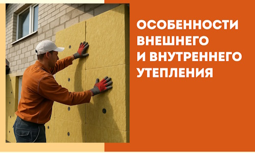 Какие особенности внешнего и внутреннего утепления в Жигулевске